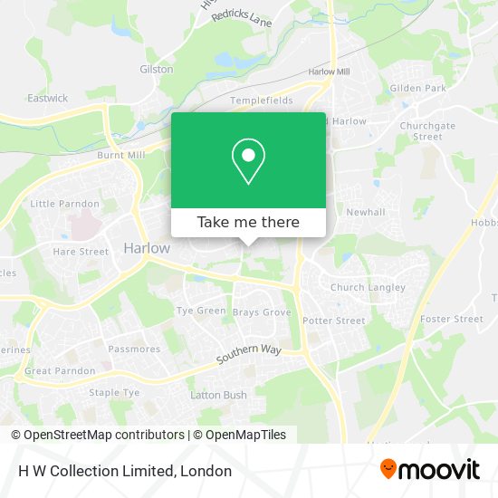 H W Collection Limited map