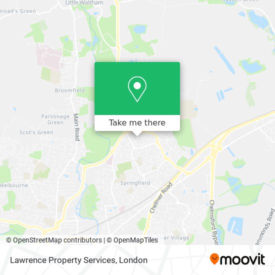 Lawrence Property Services map