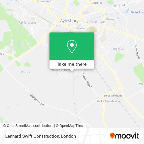 Lennard Swift Construction map