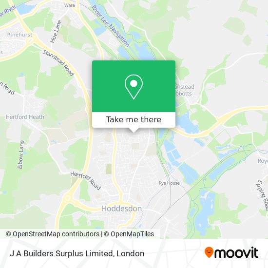 J A Builders Surplus Limited map