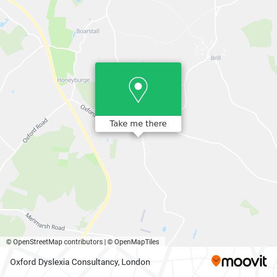 Oxford Dyslexia Consultancy map