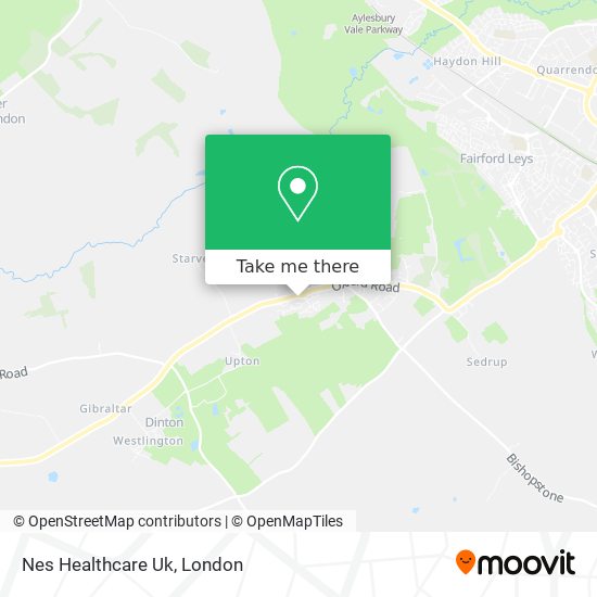 Nes Healthcare Uk map