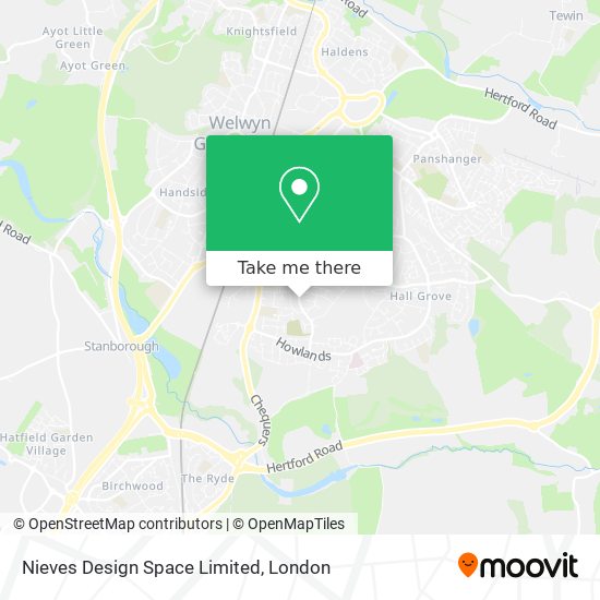 Nieves Design Space Limited map