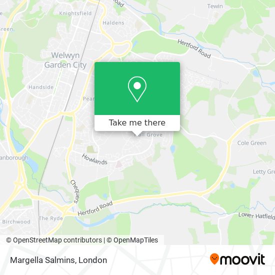 Margella Salmins map