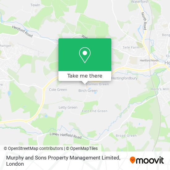 Murphy and Sons Property Management Limited map