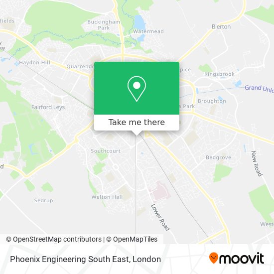 Phoenix Engineering South East map