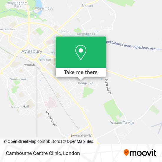 Cambourne Centre Clinic map