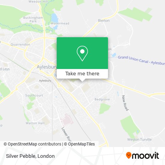 Silver Pebble map