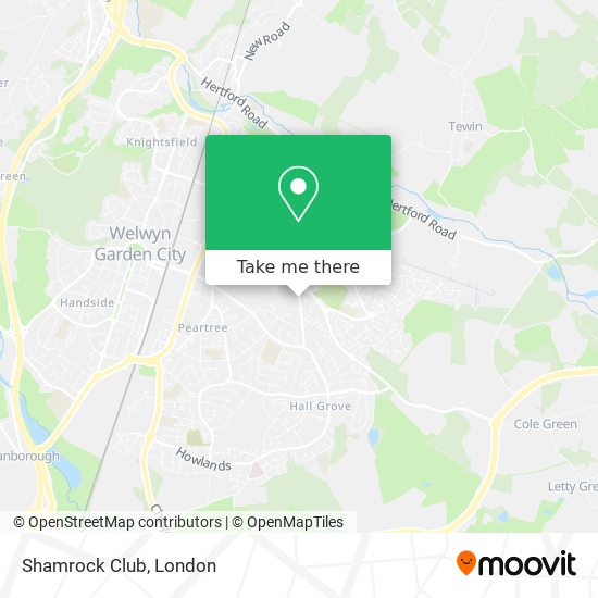 Shamrock Club map