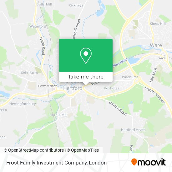 Frost Family Investment Company map