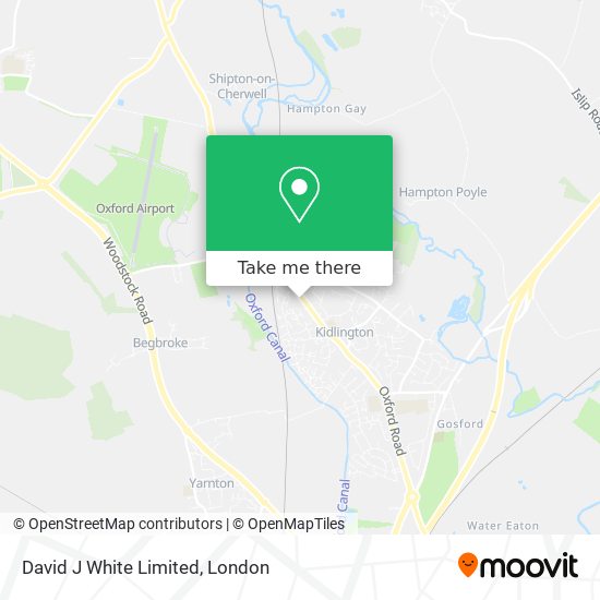 David J White Limited map