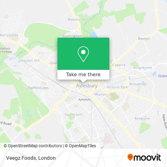 Veegz Foods map