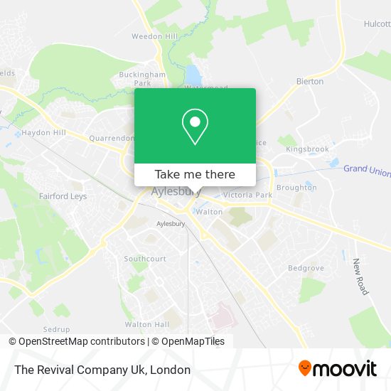 The Revival Company Uk map