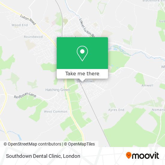 Southdown Dental Clinic map