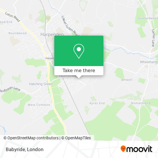 Babyride map