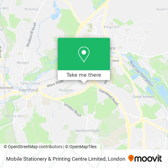 Mobile Stationery & Printing Centre Limited map