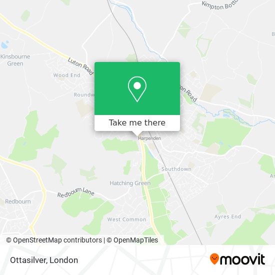 Ottasilver map