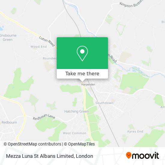 Mezza Luna St Albans Limited map