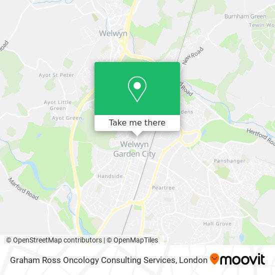 Graham Ross Oncology Consulting Services map