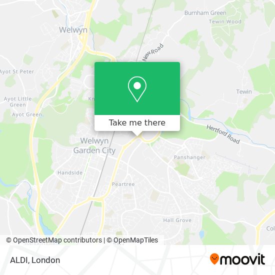 ALDI map