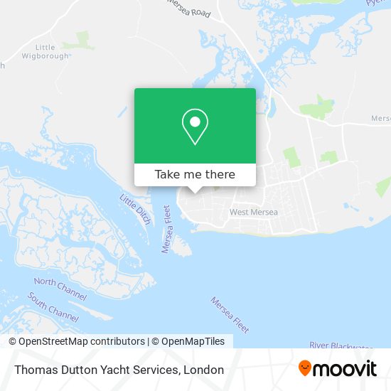 Thomas Dutton Yacht Services map