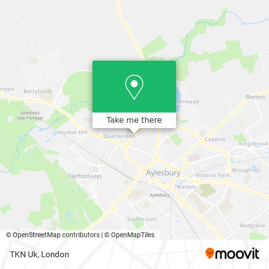 TKN Uk map