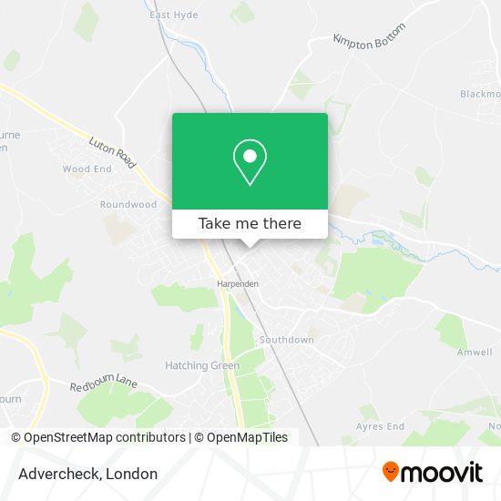 Advercheck map