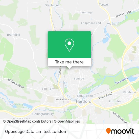 Opencage Data Limited map