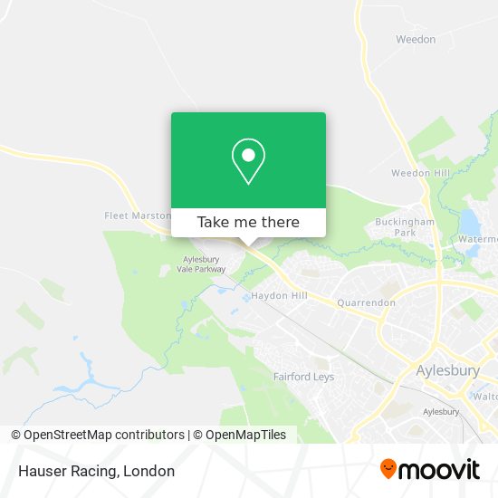Hauser Racing map