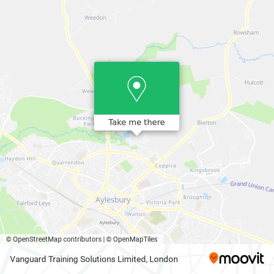 Vanguard Training Solutions Limited map