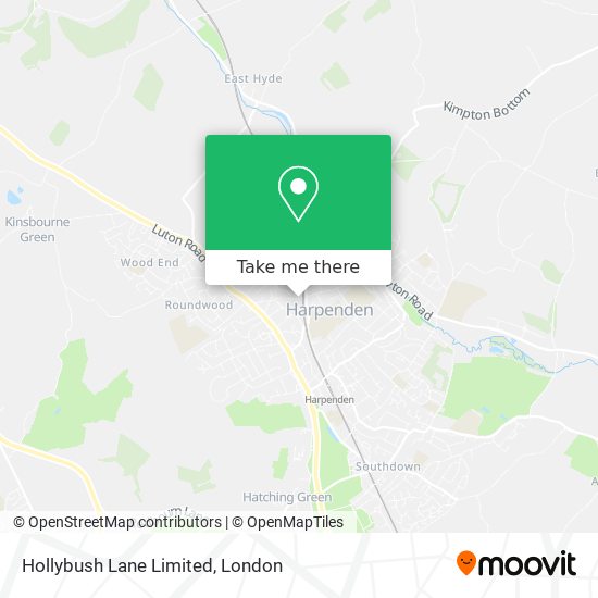 Hollybush Lane Limited map