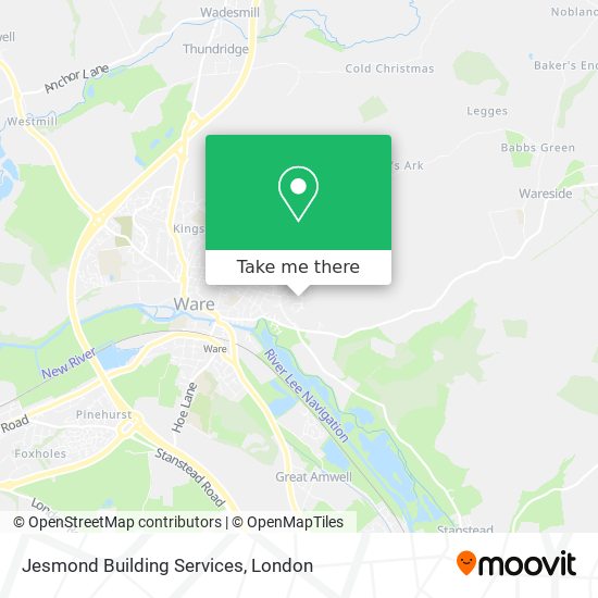 Jesmond Building Services map