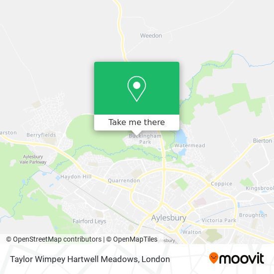 Taylor Wimpey Hartwell Meadows map