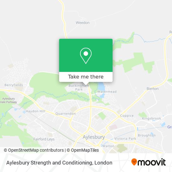 Aylesbury Strength and Conditioning map