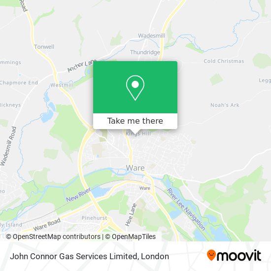 John Connor Gas Services Limited map