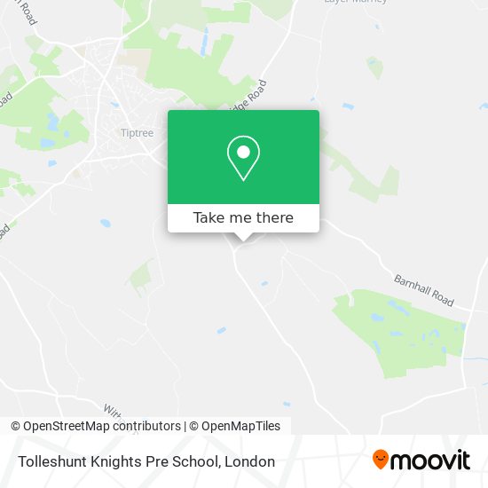 Tolleshunt Knights Pre School map