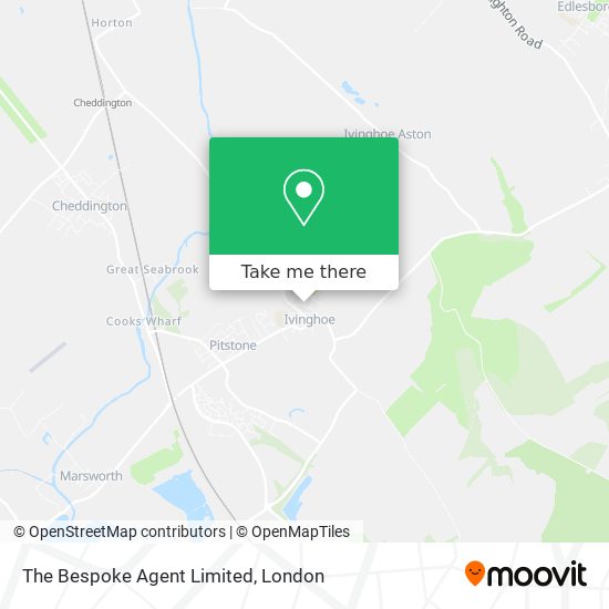 The Bespoke Agent Limited map