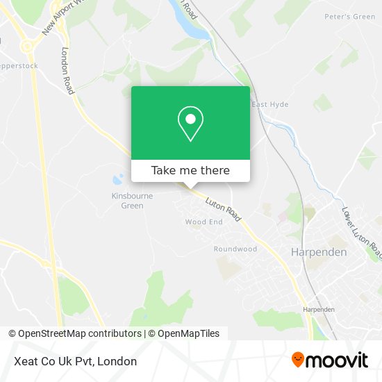 Xeat Co Uk Pvt map