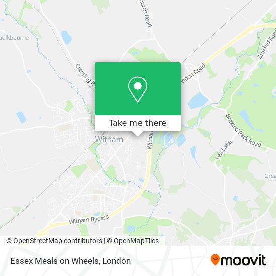 Essex Meals on Wheels map