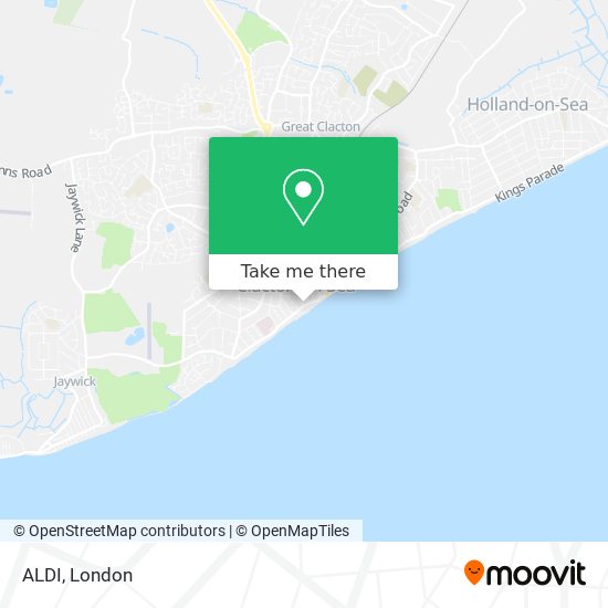 ALDI map