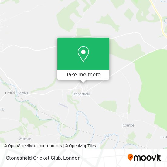 Stonesfield Cricket Club map