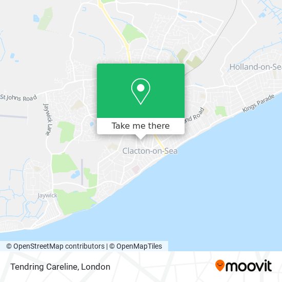 Tendring Careline map