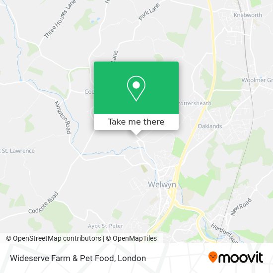 Wideserve Farm & Pet Food map