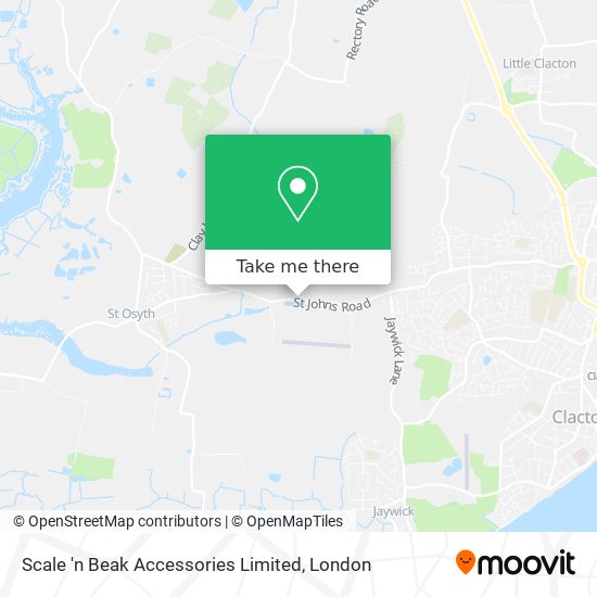 Scale 'n Beak Accessories Limited map