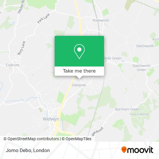 Jomo Debo map