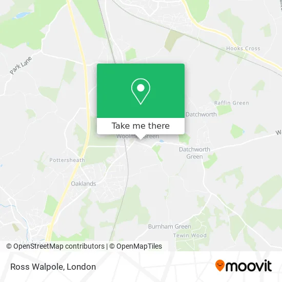 Ross Walpole map