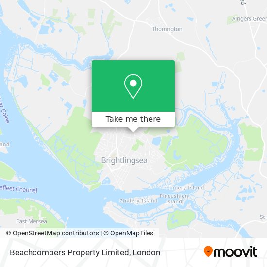 Beachcombers Property Limited map