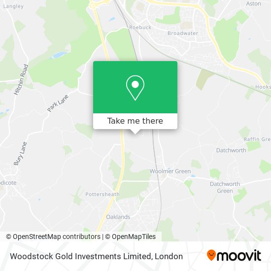 Woodstock Gold Investments Limited map