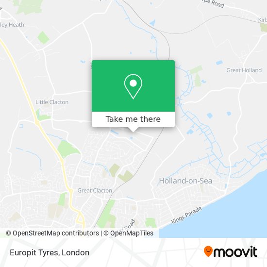 Europit Tyres map