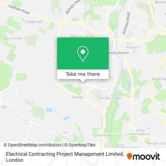 Electrical Contracting Project Management Limited map